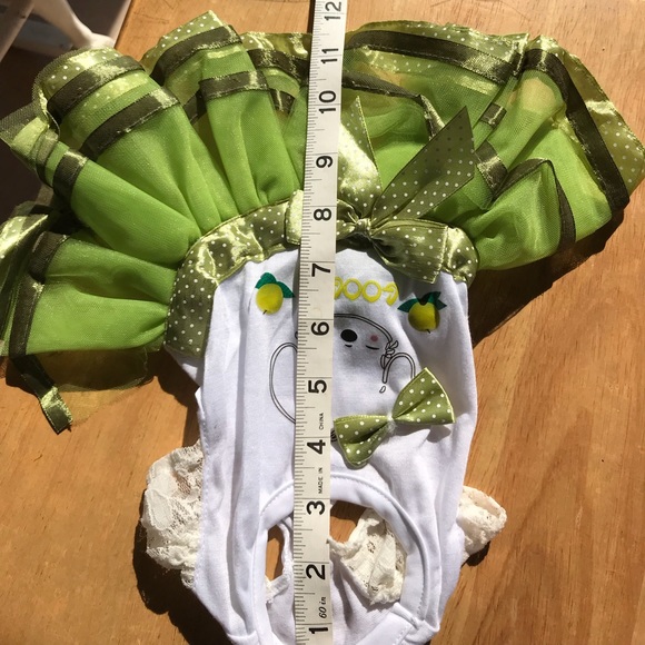 NWOT, GooGou, Size S, Lime Green, T-Back Dress - Picture 4 of 8